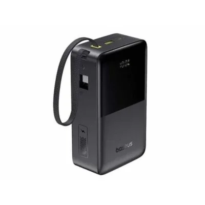 Baseus EnerFill FC51 Bipow2 Pro Digital Display Power Bank with Built-in Cable 30000mAh 22.5W - Cosmic Black